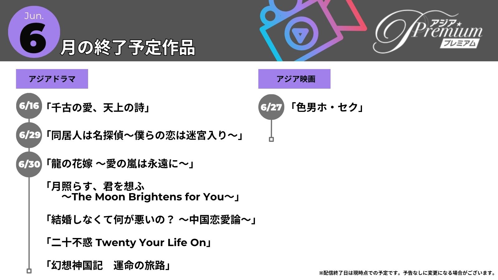 2606終了予定